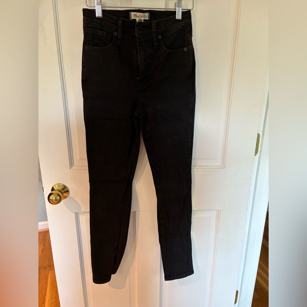 MadeWell 10” high-rise skinny jeans